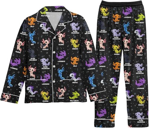 Women's Fleece Pajama Set, Fall & Christmas Pajamas, Soft Warm Matching Sleepwear Gift for Women With Pockets in Saudi Arabia