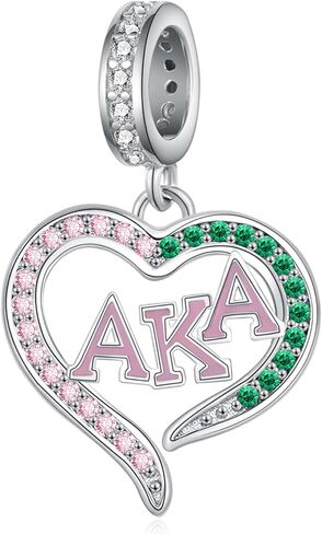 ZPB Sorority Gifts 925 Sterling Silver 1920 Sorority Paraphernalia Charm Gifts Jewelry for Women in Saudi Arabia