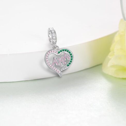 ZPB Sorority Gifts 925 Sterling Silver 1920 Sorority Paraphernalia Charm Gifts Jewelry for Women in Saudi Arabia