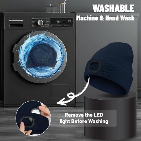Unisex LED Beanie with Light，Gifts for Men Women in Saudi Arabia
