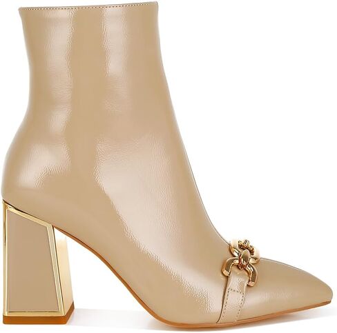 حذاء لندن راج بولوكس ذو تفاصيل سلسلة معدنية in Kuwait