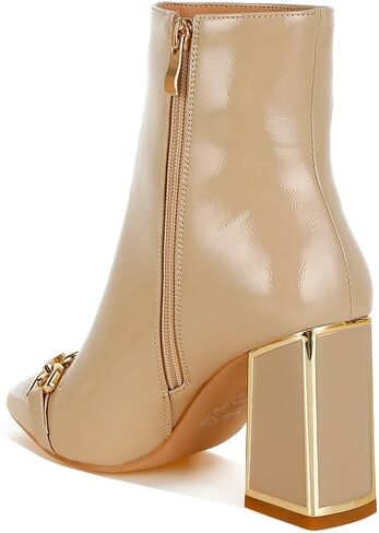 حذاء لندن راج بولوكس ذو تفاصيل سلسلة معدنية in Kuwait