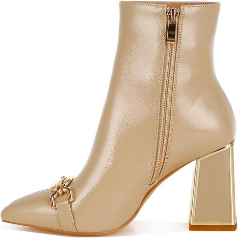 حذاء لندن راج بولوكس ذو تفاصيل سلسلة معدنية in Kuwait