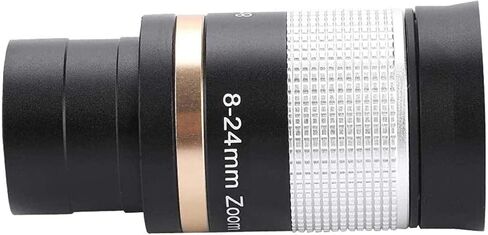 Telescopes for Adults Astronomy, High Power Binoculars Eyepiece,1.25In 8-24Mm Zoom Eyepiece Multi Coated Optic Lens,Folding Rubber Eyecup for 31.7Mm Astronomical Monocular Observe Planets/Nebulae in Saudi Arabia