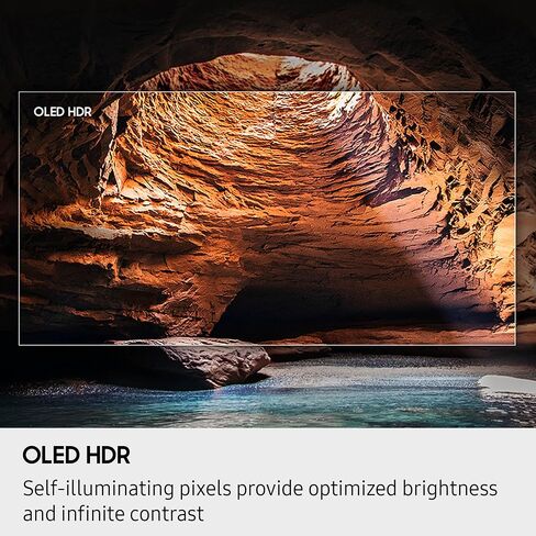 Samsung Samsung Vision AI Smart TV (طراز 2025 ، 77S84F) NQ4 AI Gen2 Processor ، 4K AI Upscaling ، OLED HDR ، PANTONE تم التحقق منه ، Motion Xcelerator 120HZ in Saudi Arabia