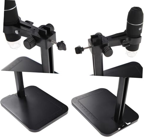 Lurrose USB Digital Microscope with LED Lights and Lift Stand High-Resolution Camera for Detailed Inspection of Coins Jewelry Electronics and Scientific Research Compatible Laptop in Saudi Arabia