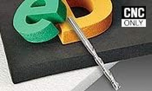 Amana Tool - 46564 Solid Carbide CNC Foam Cutting Down-Cut Square End Spiral 1/8 Dia x 1-1 in Saudi Arabia