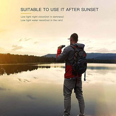 Monoculars for Adults High Power, 8X42 Binoculars Hollow Grip Design, Professional Nitrogen-Filled Waterproof Binocular for Bird Watching Camping Adjustable Poor Vision Binoculars in Saudi Arabia