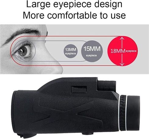 Monocular for Mobile Phone Professional Handheld Ultra-Clear Outdoor Monocular for Hunting Hiking,40x60 Monocular Telescope in Saudi Arabia