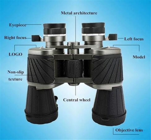 Monoculars for Adults High Power, Powerful 10X50 Binoculars Professional Telescope Eyepiece Quality Binocular Binoculars in Saudi Arabia