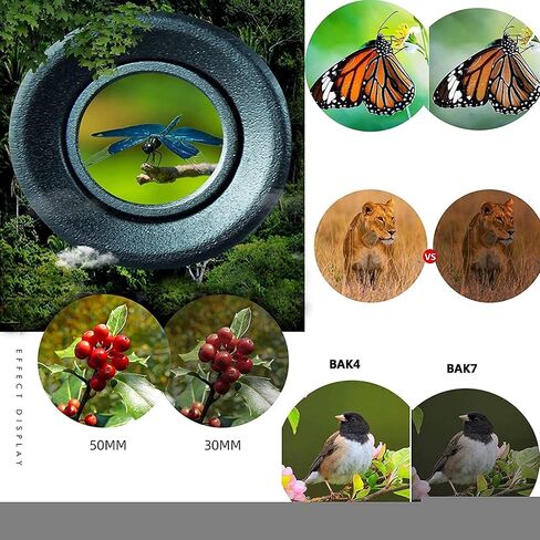 Telescope for Adults,HD BAK4 Prism Phone Telescopes High Power Wildlife Bird Watching Camping,Monocular Binoculars for Adults with in Saudi Arabia