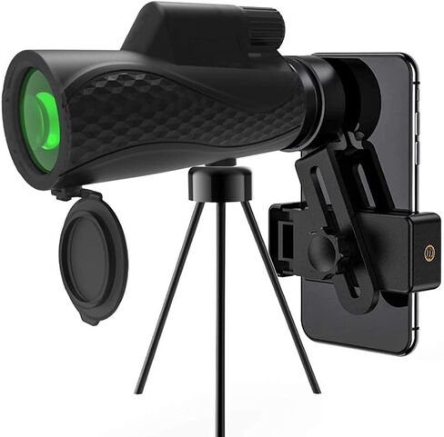 Telescope 12X50 High Power HD Handheld with Tripod, Anti Shake, IPX7 Waterproof, Built in, Portable Outdoor Compatible for Smart Phone, Monocular Te in Saudi Arabia