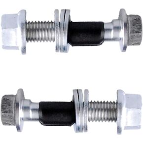 2PC Front Rear Camber Adjusting Kit FITS for Toyota Camry Corolla Avalon Celica MR2 Prius Solara Yaris, for Scion xD, for Lexus ES300 ES330 ES350 RX300 RX350 RX400h, K90208 Alignment Cam Bolt Kit
