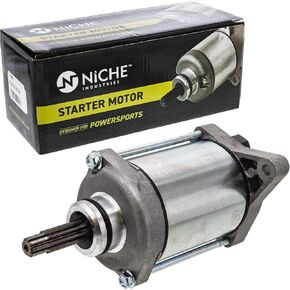 NICHE Starter Motor Assembly High Torque for Honda FourTrax Foreman Rancher 420 Pioneer 500 31200-HP5-601