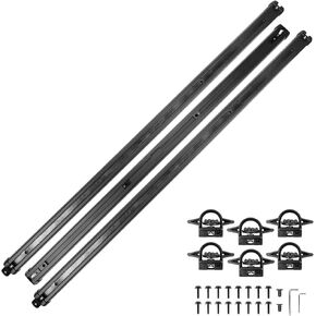 FEXON Jeep Gladiator Trail Rail System Compatible with 2020-2023 Gladiator Bed Rail,Fit for Jeep Gladiator Bed Rails System, Replace# 82215956