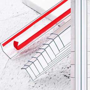 Clear Self Adhesive Wall Corner Protector Walls Edge Protector Wall Corner Guard Easy to Install Furniture Corner Edge Safety Bumpers Cover Pointed Furniture for Baby (5 Pcs,31.5" X 1.18")