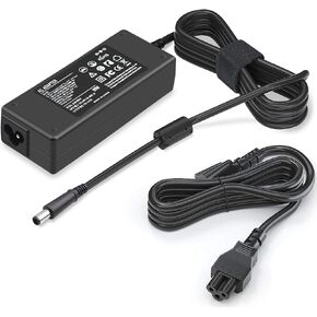 مصدر طاقة 90 وات 65 وات لجهاز HP ProDesk 600 400 G1 G2 G3 G4 G5 G6 Mini Desktop SFF PC، HP EliteDesk 800 Mini، HP Omni 120 100 All in One، HP Slimline 260 400 260-A010 260-A114 شاحن محول تيار متردد لسلك الطاقة