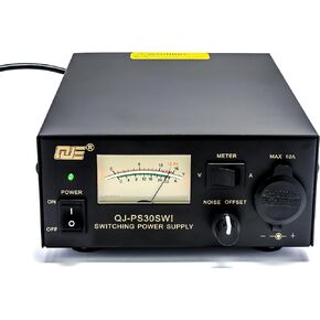 13.8V 30A Bench Power Supply, Analog DC Power Supply with Cigarette Plug, Ham Radio Regulated Switching Power Supply, Noise Offset Control