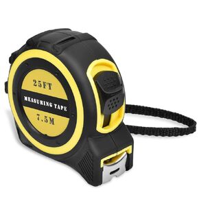 Tape Measure 16 Ft - Metal Retractable Tape Measure with Metric and Inches, Easy Read Steel Tape Measure, 1-inch Wide X 16 Foot