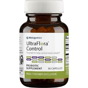 Metagenics UltraFlora Control, Daily Probiotic Supplement to Help Support Healthy Body Weight Regulation - 30 Servings