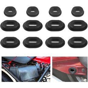 FLYPIG Rubber Grommet Single Side Cover for Honda Motorcycle CB100 CB125S CL100 CL100S CL125S SL100 125 TL125 125S XL100