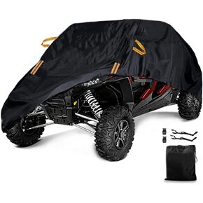 UTV Cover Waterproof Protect Covers Suit for Polaris Ranger RZR Mahindra Can-Am Defender All Weather Side by Side Cover
