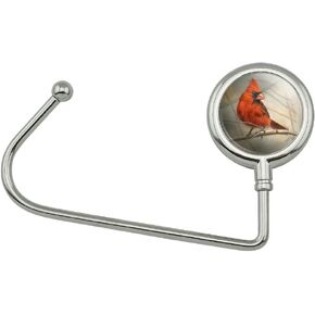 GRAPHICS & MORE Cardinal Red Bird on Tree Branch Purse Bag Hanger Holder Hook