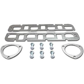 DNA Motoring GKTSET-DR06-57L-LT Aluminum Exhaust Manifold Header Gasket Set Replacement
