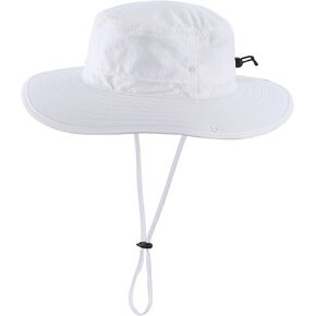 Connectyle Sun Hat for Men Women Outdoor UV Protection Safari Hat for Fishing Hiking Gardening Breathable Cowboy Hat UPF50