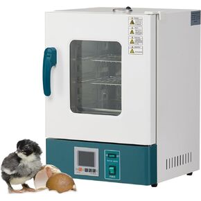PioneerWorks Lab Incubator 20L RT 0-65℃ Incubator Scientific Digital Incubator PID Temperature Control, Microbiological Laboratory Incubator for Culture Seed Medical Science Germination