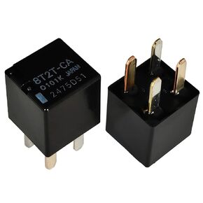 8T2T-CA 12VDC 20A Automotive Oil Pump Starting Relay - 4 Pins Same as 5L3T-AA for Smooth Engine Operation