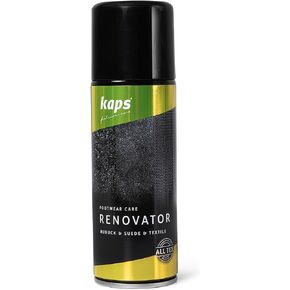 Kaps Renovator – Nubuck, Suede & Velour Leather Spray – Color Renew, Restoration & Care – Revitalize Shoes & Bags - Made in Europe (102 - Dark Lilac)