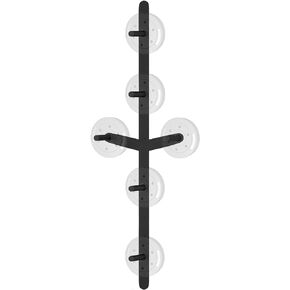 UNKLE METAL Strength Training Plate Trees Wall Mounted Weight Storage Space Saving, Olympic Bumper Plate Weight Rack Storage, Perfect Garage Home Gym Strength Training (4-Peg and 2-Weight Wing)