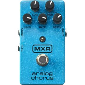 MXR M234 Analog Chorus Pedal w/Bonus Deluxe Dunlop DTC1 Tuner 7-10137-05004-4