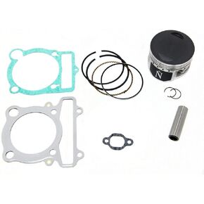 مجموعة مكبس وحشية SEMOLTO لـ 1987-2004 Yamaha Warrior 350 YFM350X Standard Bore 83 مم تتضمن مكبس وحلقات ودبوس ومشابك ومجموعة حشية علوية