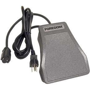 Control, Variable Speed, Foot Pedal, Cast Iron, SR, L, 3 Prong North American Plug, 115v