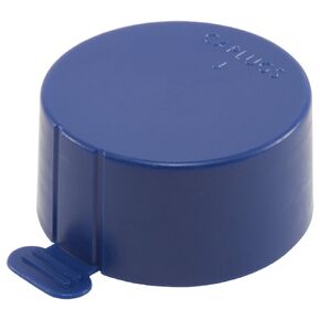 Caplugs 99394601 Plastic Tear-Tab Cap for NPT Pipe Threads. J-2, PE-LD, to Cap Thread Size 2" NPT", Blue (Pack of 20)