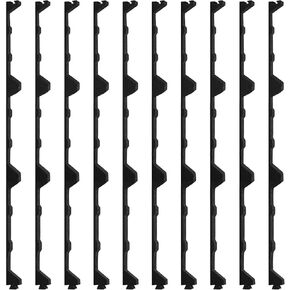 （10Pack）-12" Classic Ribbed Profile Foam Closure Strip Fit for Metal Roofing Panels 3' Long Inside Roof Closure Strip,Noise Reduction, and Resistance to Cold