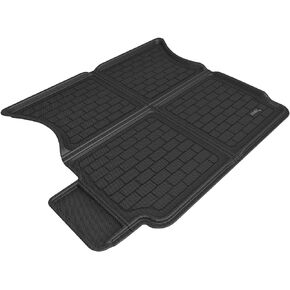 3D MAXpider Custom Fit Kagu Cargo Liner (Black) Compatible with Tesla Model X 5-Seater 2022-2024 - Cargo Liner