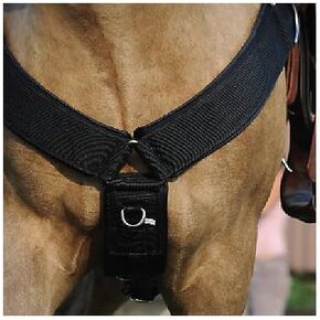 Aime Imports Western Nylon Wide Straight Breast Collar