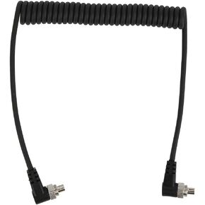 Flash PC Cord, 100cm Male to Male Flash PC Sync Cable with Screw Lock for Canon 580EXII 7D 5DII 50D for Nikon D300S D300 D200 Camera and Flash Light Connection Cable