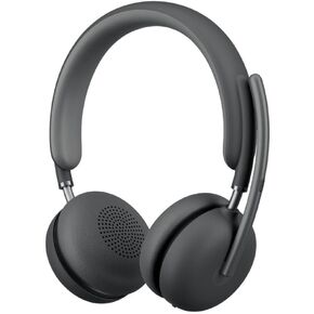 Logitech Zone Wireless 2 Premium Noise Canceling Headset with Hybrid ANC, Bluetooth, USB-C, USB-A, Certified for Zoom, Google Meet, Google Voice, Fast Pair, Graphite