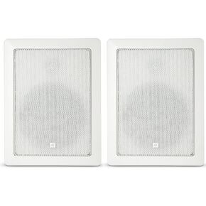 مكبر صوت JBL Professional Control بقدرة 128 وات، يُباع كزوج، أبيض