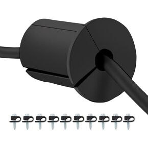 Wall Grommet for Starlink Cable Routing kit, 1-Inch Rubber Wall Bushing for Starlink Cable Grommet Wall Cable Pass Through for Wall Hole and Furniture Wire Hole Wall Grommets, 1 Pack