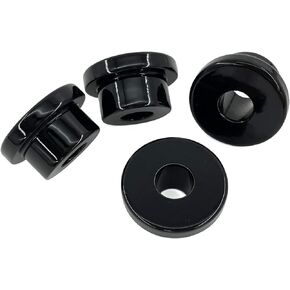 CNC Handlebar Riser Damper Bushings Solid Billet Mounts for HD Harley Davidson Softail Dyna Sportster P/N 56165-03