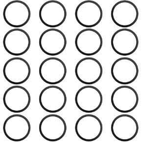 Be In Your Mind 20 Pcs 2mm Bicycle Bottom Bracket Flywheel Washer Spacer Bicycle 7 8 9 10 11 Speed Cassette Disc Aluminium Alloy Flywheel Hub Spacers Black