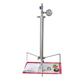 LABFENG 90g Stainless Steel Vacuum Tube Kit Vacuum Chamber with Tripod Used to Extract from Plant Leaves