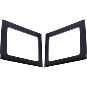 Design Engineering 050149 Boom Mat Black Sound Deadening Side Window Trim Kit Compatible with 4-Door Jeep Wrangler JK (2011-2018)