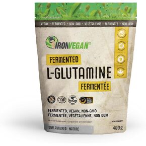 IRONVEGAN Fermented L-Glutamine, 400 GR