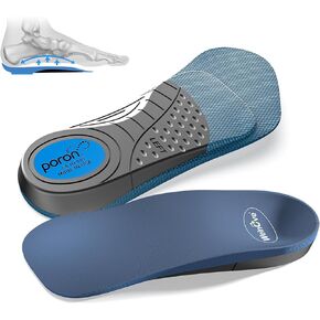 Arthritis Support Insert Insoles for Women - Welnove Reinforced Arch Orthotic Shoe Insoles for Osteoarthritis Pain in Feet, Knees, HIPS, Plantar Fasciitis - Heel Cushion Inserts for Women Shoe 6-10